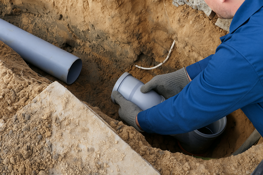 Skilled Technician for Sewer Repair in The Woodlands